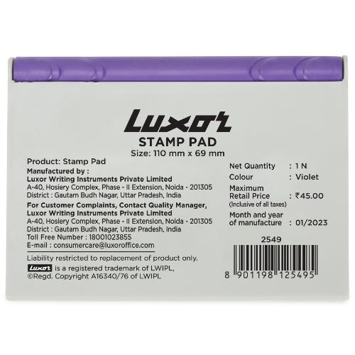 Luxor Stamp Pad Violet