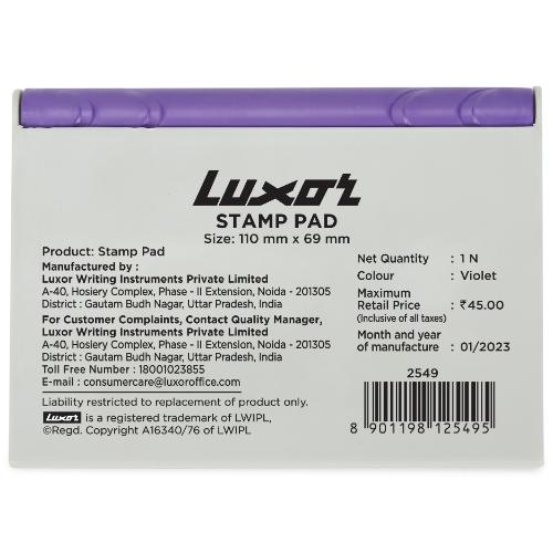 LUXOR STAMP PAD VIOLET