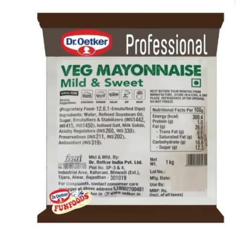 Funfoods Veg Mayonnise Mild And Sweet 1 Kh