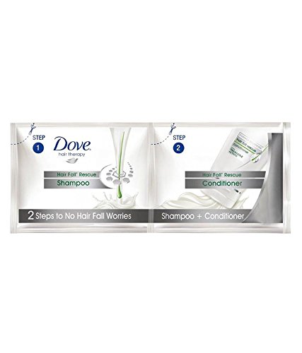 Dove Hair Fall Rescue Shampoo And Conditioner Twin Sachet 6 Ml Pk16