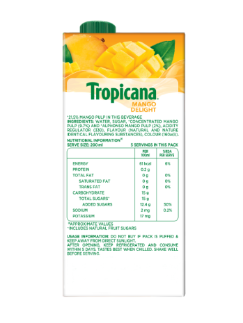 Tropicana Mango Juice 1 L
