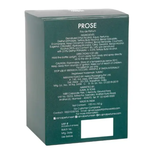 Ajmal-prose Edp 100 Ml
