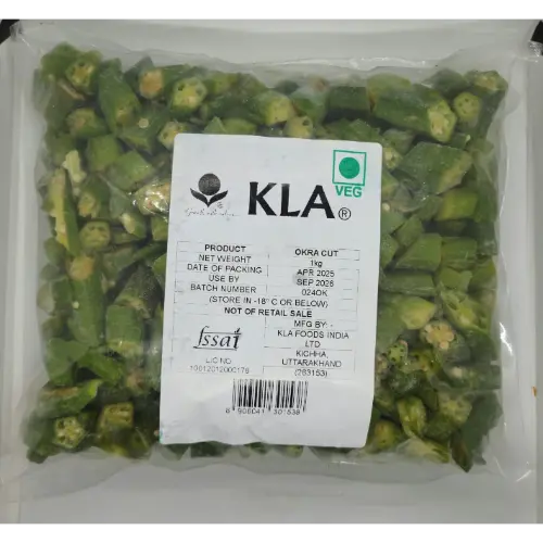 KLA FROZEN OKRA CUTS 1 KG