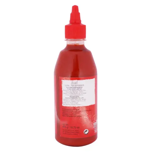 REAL THAI SRIRACHA EXTRA HOT CHILLI SAUCE 430 ML