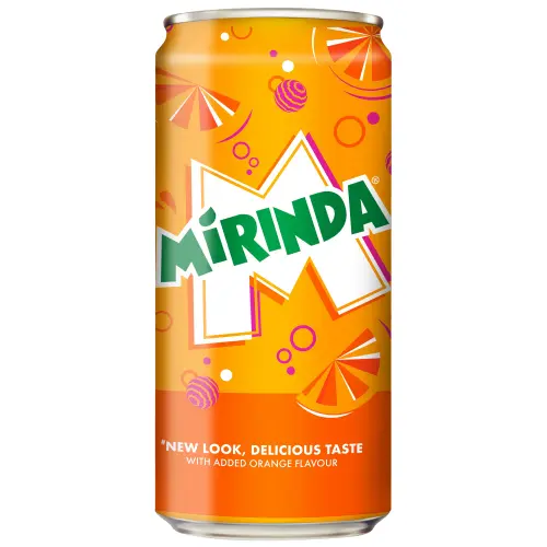 Mirinda Soft Drink Can 300 Ml Pk24
