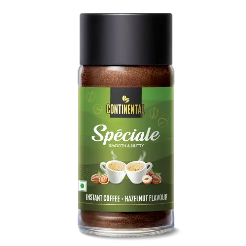 Continental Hazelnut Flavoured Instant Coffee Jar 50 G