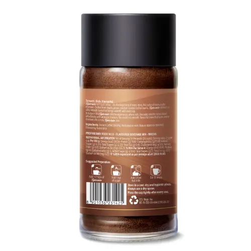 CONTINENTAL MOCHA FLAVOURED INSTANT COFFEE JAR 50 G