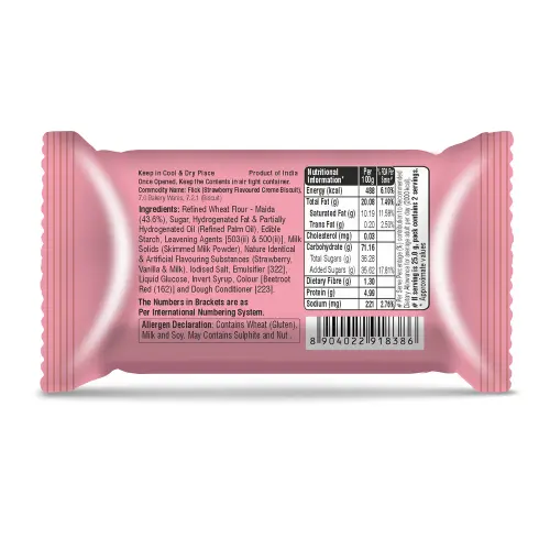 Americana Flick Strawberry Crème Biscuits 54 G