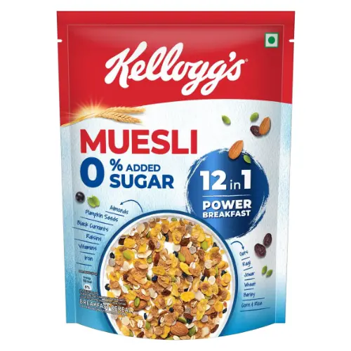 Kelloggs Muesli No Added Sugar 400g