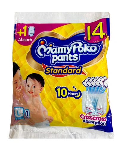 Mamypoko Standard Diaper Large Pk 10