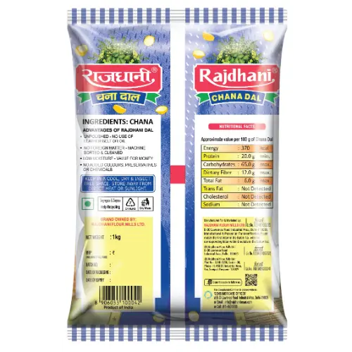 Rajdhani Chana Dal 1 Kg