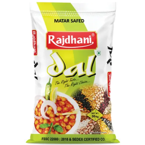 Rajdhani Matar White Premium 30 Kg
