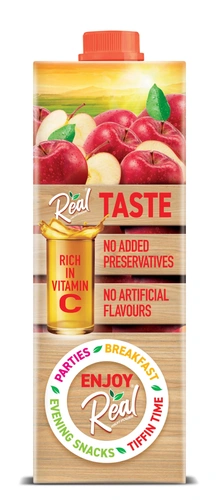 Real Apple Juice 1 L Pk12