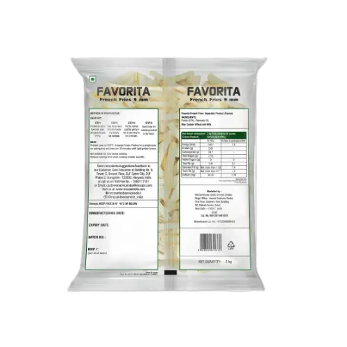 Mccain Favorita French Fries 9 Mm 2 Kg