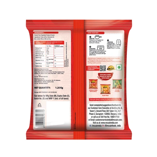 Mccain French Fries 1.25 Kg