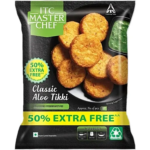 Itc Masterchef Classic Aloo Tikki 480 G
