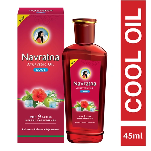 Navratna Ayurvedic Hair Oil 45 Ml
