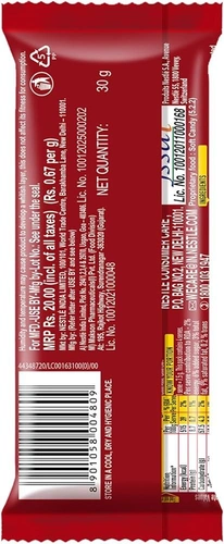 Nestle Classic Chocolate Bar 30 G Pk 21