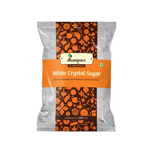 Dhampure White Crystal Sugar 1 Kg