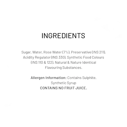 Haldiram Rose Syrup 750 Ml