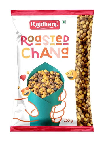 Rajdhani Roasted Gram/chana With Shell 200 G