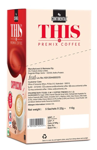 Continental Capucchino 110 G Pk5