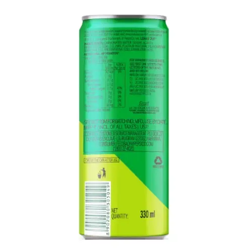7up Can 300 Ml Pk6