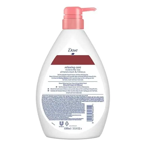 Dove Almond Cream  Nourishing Body Wash 1 L