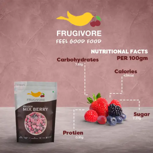 Frugivore Frozen Mixed Berry 1 Kg