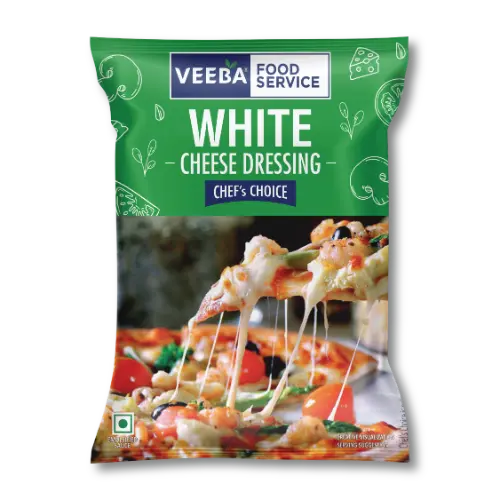 Veeba White Cheese Dressings Chef's Choice 1 Kg