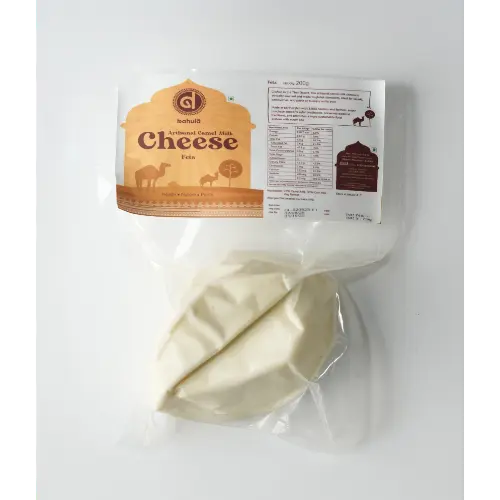 Bahula Naturals Feta Cheese (camel Milk) 200 Gm