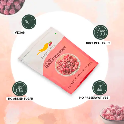 FRUGIVORE FROZEN RASPBERRY 1 KG