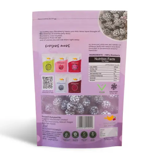FRUGIVORE FROZEN BLACKBERRIES 1 KG
