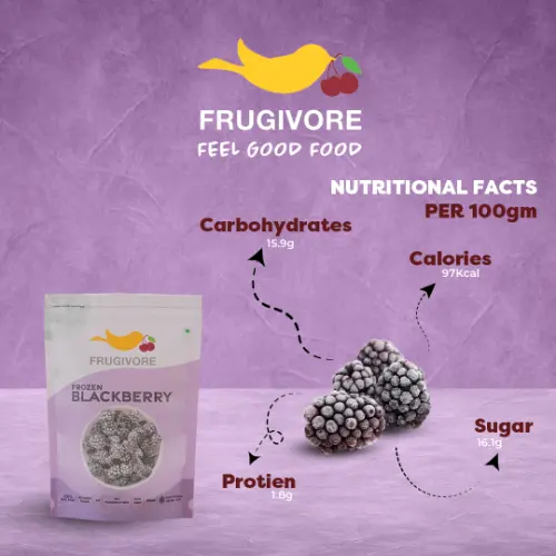 FRUGIVORE FROZEN BLACKBERRIES 1 KG