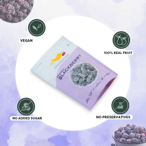 FRUGIVORE FROZEN BLACKBERRIES 1 KG