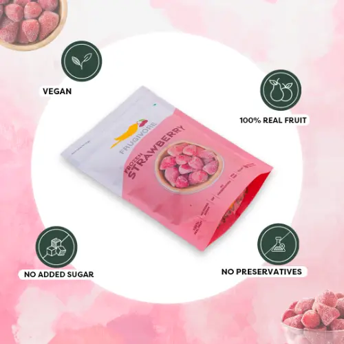 FRUGIVORE FROZEN STRAWBERRY INDIAN 1 KG