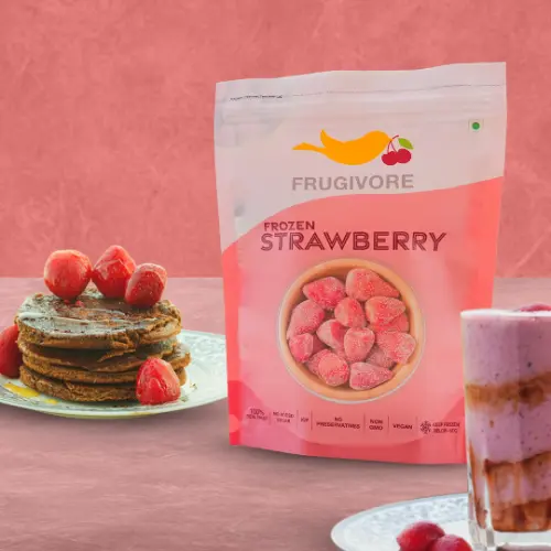 FRUGIVORE FROZEN STRAWBERRY INDIAN 1 KG