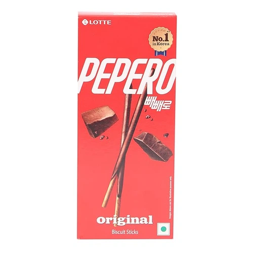 Lotte Pepero Original Biscuits Sticks 30 G