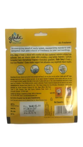 Glade Pocket Air Freshner Lemon Fresh 10 G