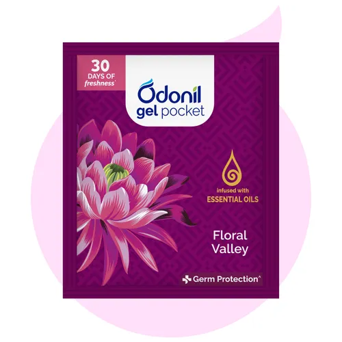 Odonil Gel Pocket Floral Valley 10 G