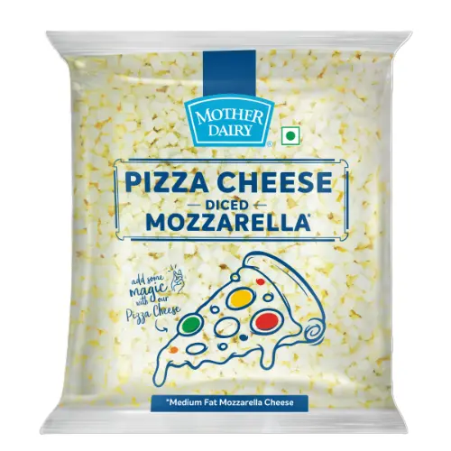Mother Dairy Diced Mozzarella Cheese 1 Kg