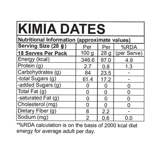 Sapphire Kimia Dates 500 G