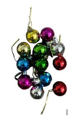 Christmas Tree Ornaments - Small Ball - Pack Of 12