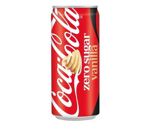 Coke Zero Sugar Vanila Can 300 Ml Pk24