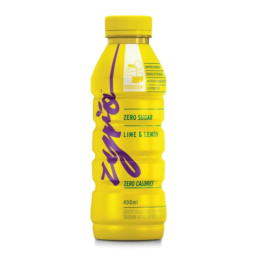 ZYRO ZERO SUGAR LIME & LEMON PET 400 ML PK24
